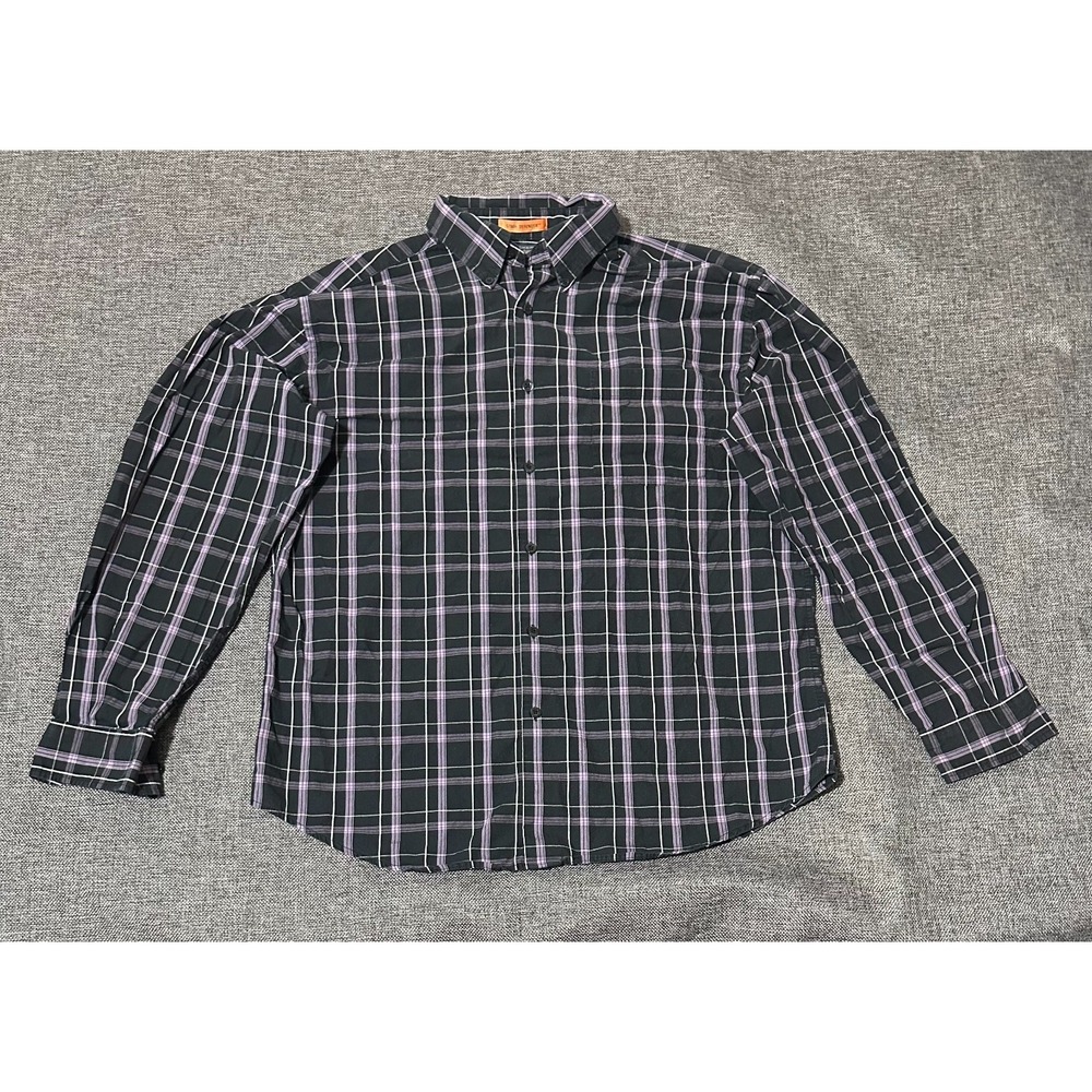 Dockers Men's L‎ Plaid Long Sleeve Shirt